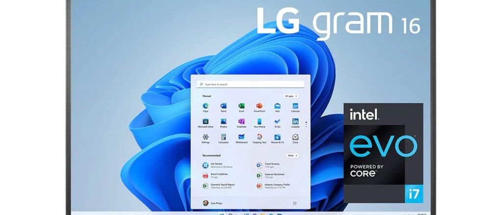 LG Gram Laptop features