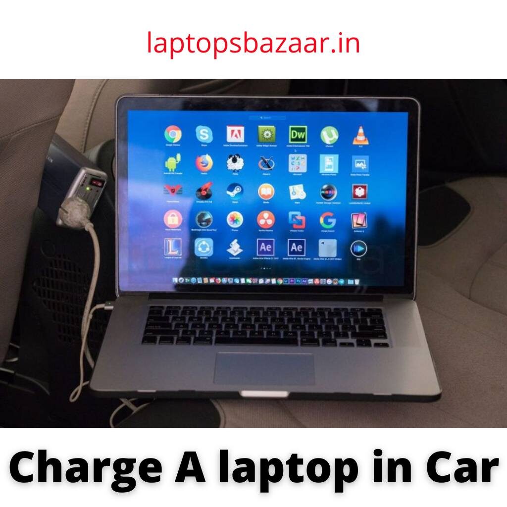 how to charge A laptop in car