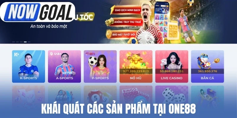 Khái quát các sản phẩm tại One88