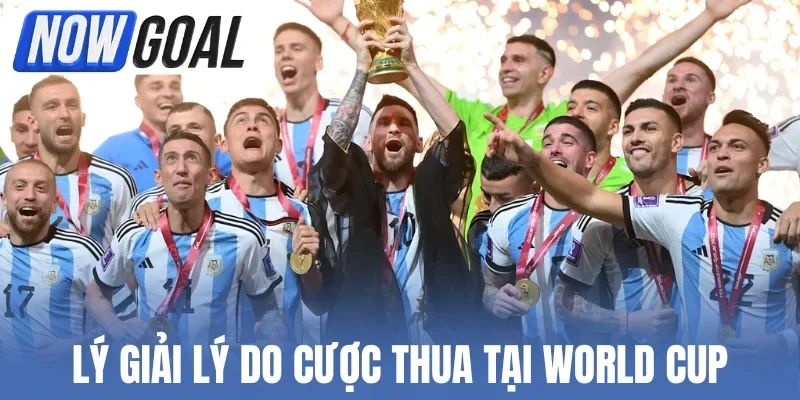 Lý giải lý do người chơi cược thua tại World Cup