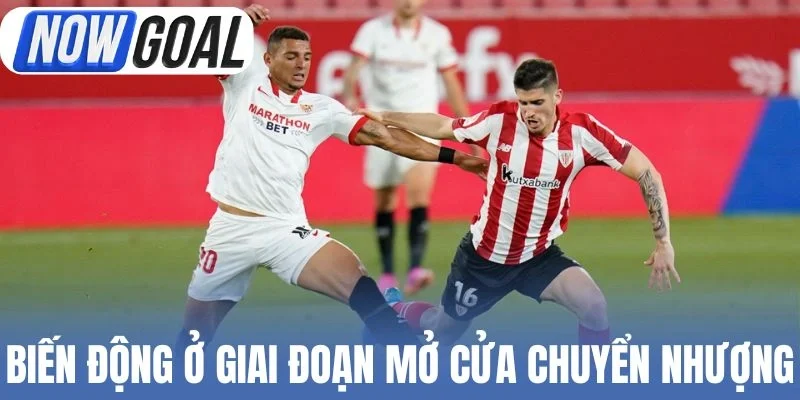 Biến động ở giai đoạn mở cửa chuyển nhượng
